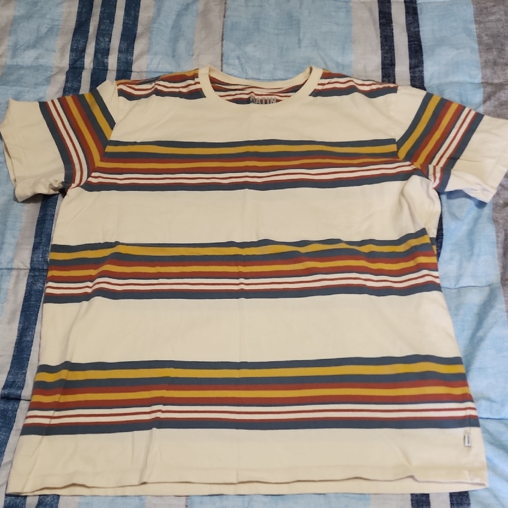 Katin Striped Multicolor T-Shirt Large